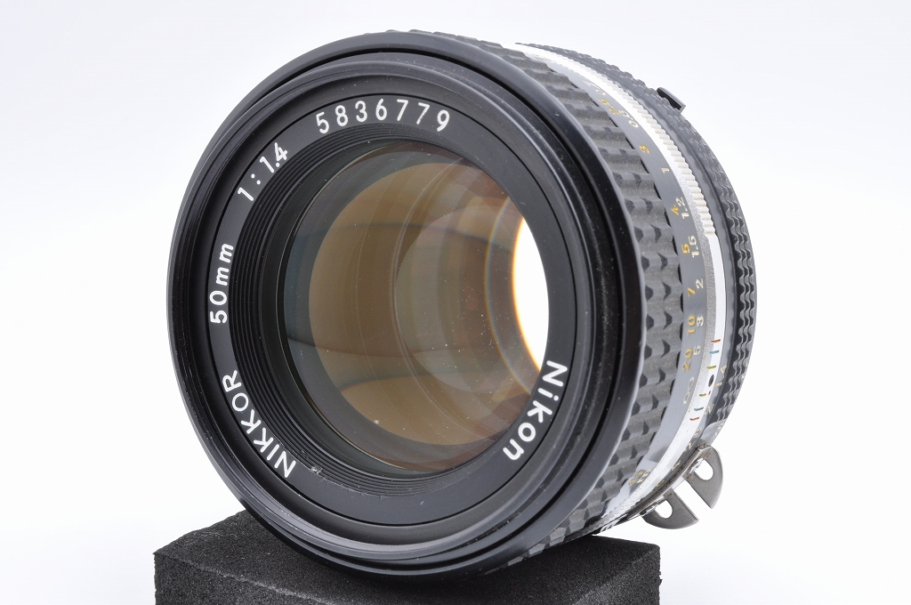 [Near Mint ] Nikon Ai-s Nikkor 50mm f1.4 MF Standard Prime Lens F mount  #5836779